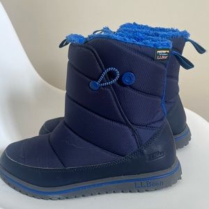 LLBean Kid’s Ultra Light Winter Snow Boots Kids Us Size 6 Only worn once